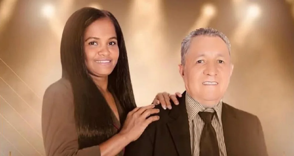 Casal de pastores foi assassinado em Pium, no Tocantins — Foto: Reprodução/Youtube/Dorvalino e Francilene