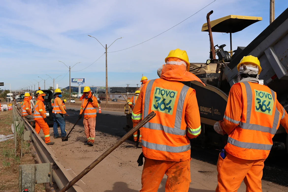 BR-364 já tem obras na pista; concessão será oficializada nos próximos dias