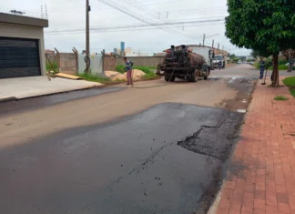 Com a Operação Tapa-Buracos, Prefeitura de Ji-Paraná recupera ruas danificadas