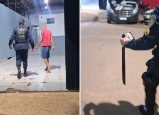 Homem é esfaqueado no pescoço e autor é preso em Rondônia