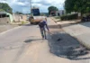Prefeitura intensifica recuperação de ruas em Ji-Paraná
