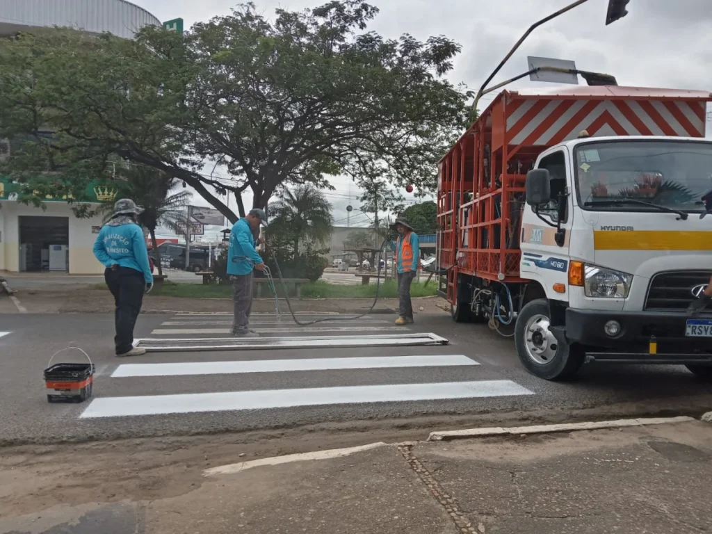 AMT segue com trabalhos para revitalização de faixas