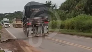 BR-364 em situação crítica: vídeos de internautas expõem riscos e aumentam alerta de acidentes