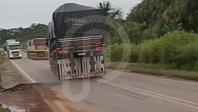 BR-364 em situação crítica: vídeos de internautas expõem riscos e aumentam alerta de acidentes