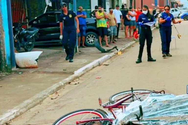 Homem é execução a tiros enquanto trafegava de bicicleta