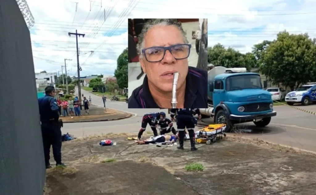 Tragédia: Caminhão invade preferencial e causa morte de pastor em grave acidente em Ouro Preto do Oeste, veja o vídeo do momento