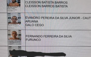 VÍDEO: Secretaria de Justiça divulga nome de foragidos do presídio 470