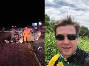 Engenheiro agrônomo morre em batida entre caminhonete e carreta na BR-364