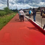 AMT conclui revitalização da pista de caminhada da Avenida Vitória Régia em Ji-Paraná