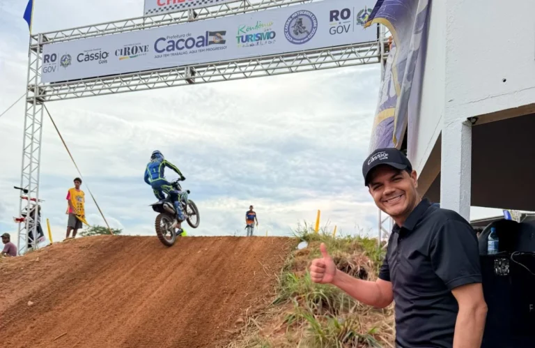 Cássio Gois impulsiona o turismo em Rondônia e Campeonato Estadual de Motocross reúne multidões