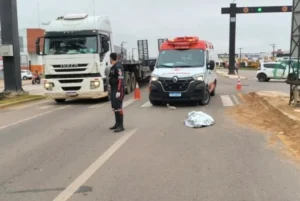 URGENTE:  Grave acidente na BR-364 termina em morte após colisão com caminhão leiteiro em Ji-Paraná