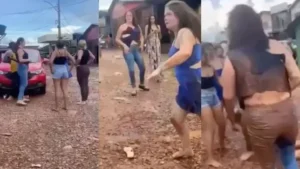 Briga entre mulheres por suposto caso extraconjugal viraliza nas redes sociais. VEJA VÍDEO