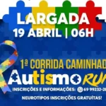 Cacoal sedia 1ª Corrida Autismo Run com apoio de Cirone Deiró