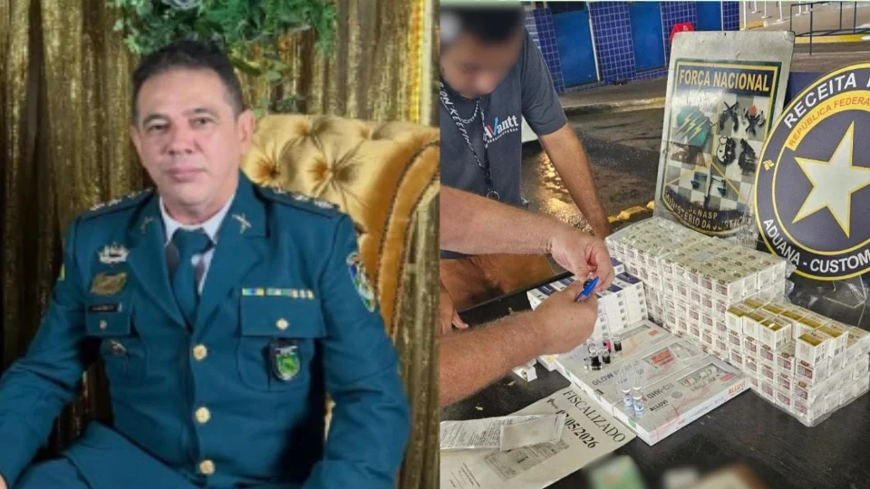 Tenente-coronel da PM de Rondônia é preso com mais de 300 ampolas irregulares e paga fiança de R$ 30 mil