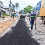 Prefeitura avança com tapa-buracos nos bairros
