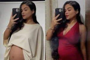 SUSPEITA DE AVC  Marido chega do trabalho e encontra esposa grávida de 8 meses morta dentro de casa; bebê também morreu