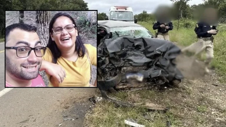 Mulher morre e marido fica em estado grave após acidente entre carros na BR-364 em Rondônia