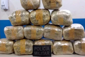 Homem é preso com 15 kg de maconha nas malas em Rondônia