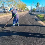 Prefeitura intensifica operação tapa-buraco nos dois distritos simultaneamente