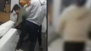 Mulheres invadem casa e agridem suposta amante após flagrante. VEJA VÍDEO