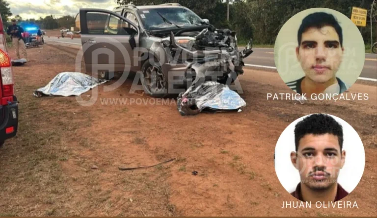 JOVENS MORTOS EM ACIDENTE NA BR-364, SÃO IDENTIFICADOS; UM DELES IRIA SE CASAR NESTE SÁBADO