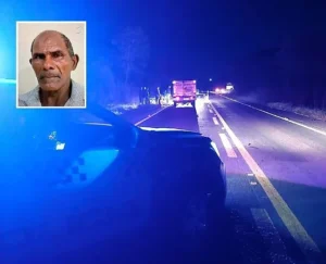Batida entre duas motos mata homem de 61 anos e deixa outro ferido