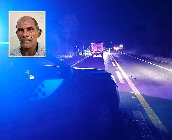 Batida entre duas motos mata homem de 61 anos e deixa outro ferido