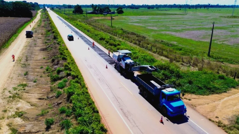 ​Nova 364 segue com obras e manutenção em diferentes trechos da rodovia​