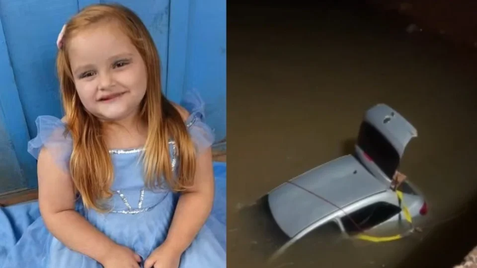 VÍDEO: Tragédia: carro cai em rio, casal se salva e filha de 6 anos morre afogada