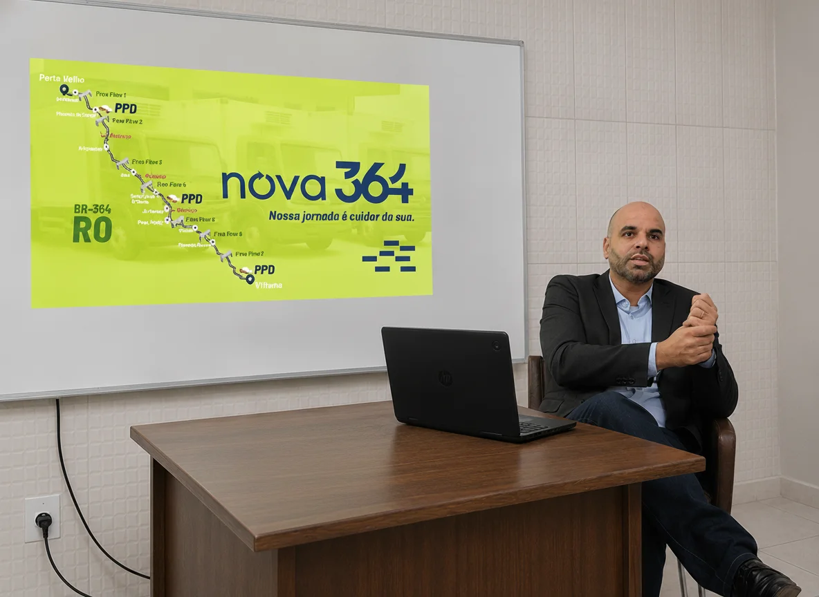 A Nova 364 apresentou à PRF as iniciativas tecnológicas que farão parte da modernização da BR-364
