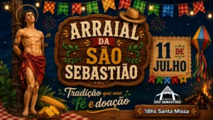 Paróquia São Sebastião realiza tradicional festa julina em Ji-Paraná