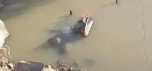 Motociclista morre após perder o controle da direção e cair em rio no interior de Rondônia