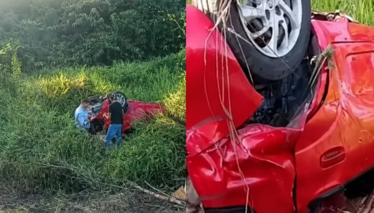 Quatro pessoas morrem e uma fica gravemente ferida em acidente na BR-364