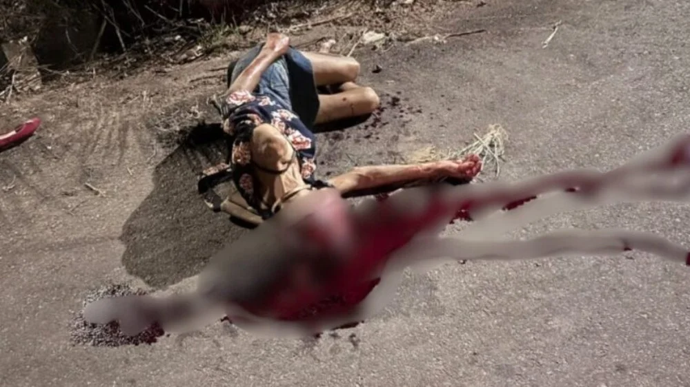 Mulher fica em estado grave após atropelada enquanto estava deitada dormindo, em Rondônia
