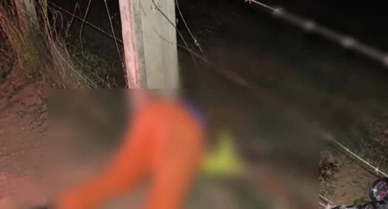 Motociclista morre após sofrer acidente e ficar preso em cerca de arame farpado em Rondônia