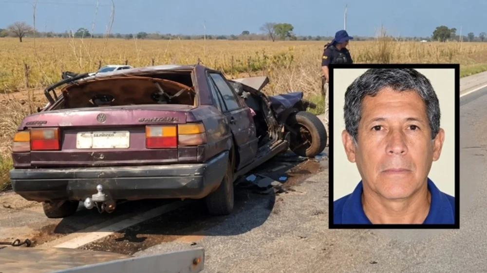 Acidente em rodovia mata idoso e deixa feridas quatros pessoas que estavam vindo para RO