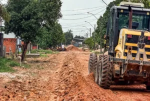 Obras de preparação para pavimentação avançam no bairro São Francisco