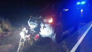 Adolescente de 17 anos morre após acidente entre moto e caminhonete em rodovia rondoniense