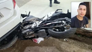 Vigilante de 33 anos e mulher morrem em grave acidente de moto em Rondônia