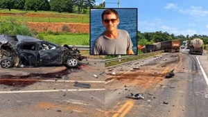 Professor não resiste aos ferimentos e morre após acidente entre carro e carreta na BR-364 em Rondônia