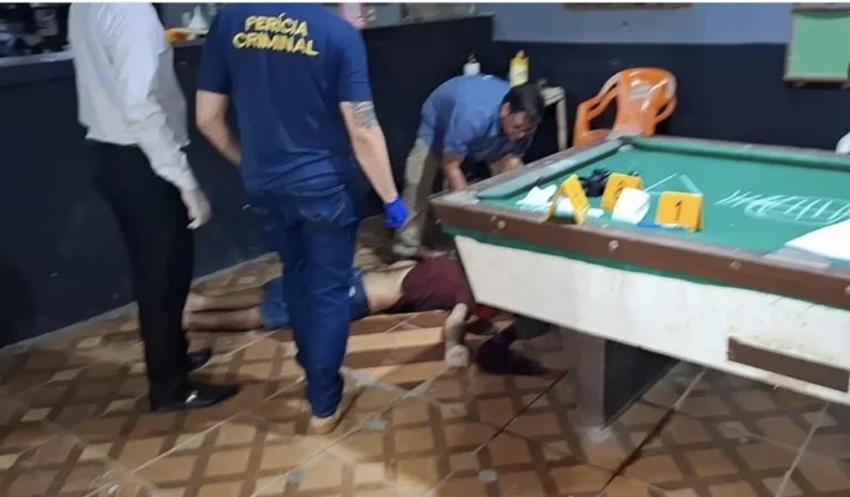 Homem de 40 anos é morto a tiros durante confraternização em bar de Ji-Paraná